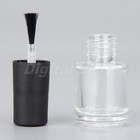 5 10pcs Portable 5ml Empty Nail Art Polish Glass Bottles With Brush Makeup Tool
