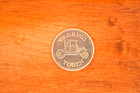 Vintage Brass Parking Token   Eagle And Ford Model T