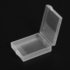 Battery Holder Case  Battery Holder Case Sturdy Pliable 10pcs Clear Plastic D   