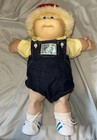 Coleco Cabbage Patch Kids Vintage Ic1 Made In Taiwan Lemon Fuzzy Boy Complete