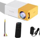 Portable Mini Projector 1080p Led Wifi Video Home Office Theater Cinema Hdmi Usb