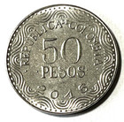 2016 Colombia 50 Pesos Coin Spectacled Bear Animal Wildlife