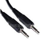 2 Pack Lot 6ft 3 5mm Male To Male Mono Audio Cable Cord 1 8  Ts Plug Microphone