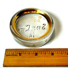Sioux City Iowa Ia Antique Depression Glass Souvenir Trinket Paper Weight