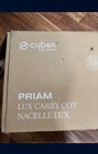 Cybex Priam Lux Carry Cot bassinet Black Excellent Conditionfast Shipping  