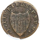 1787 M 48-g R-1 Pcgs Vf 30 No Sprig New Jersey Colonial Copper