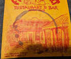 Vintage Restaurant Menu French Market New Orleans La Decatur Street
