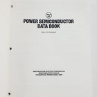 1982 Westinghouse Power Semiconductor Data Book Rectifiers Thyristors Transistor