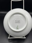 7 Jl Coquet Limoges Bowl Hemisphere Platinum  Rare 6 3 4    Made In France Euc