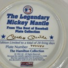 The Legendary Mickey Mantle Plate The Best Of Baseball Collection Sports Hero 