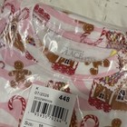 Kids The Children   s Place Christmas Pink Gingerbread House Pajama Set Size 10