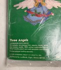 Vintage Lee Wards Felt Christmas Ornament Craft Kit 3 Angels Sequin Bead Sealed