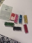 1959 Risk Board Game Replacement Parts - Six Sets Playing Pieces  Cards