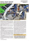 Kx450 X  Sr 2024-2025 Moto Hose Works Silicone Y Radiator Hose Blue 24-331ywb