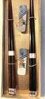 Wajima Lacquer Set 4 Chopsticks   Ceramic Rests Unused In Box Japan Vintage