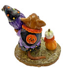 Wee Forest Folk Retired Raggedy Ann Artist Oak Halloween Repaint