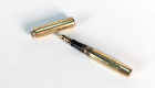 1920 s De Luxe Junior Mini Fountain Pen 2-1 2  14k Nib Rare Writing Instrument