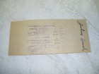 1940 Antique Check The First National Bank Cancelled