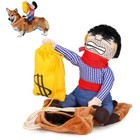 Halloween Funny Riding Horse Cowboy Pet Dog Costumes Puppy Party Costume Clothes