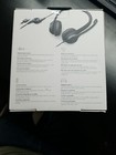 Logitech H390 Usb Computer Headset Noise-canceling Mic Black -open Box