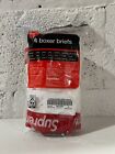 New Supreme Hanes Boxer Briefs White 4-pack 99haa36 Men s Sz S-xl