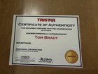 Tom Brady Signed 8x10 Tristar New England Patriots Coa Hof Authentic Autograph