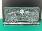 Quality Baccarat Crystal Glass Elephant Mantel Clock A f In Original Box