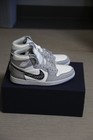 Jordan 1 X Dior High Gray Men   s Sneaker-sz 10 5