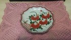 Kutani Seiyo Japan Floral Design Hand Painted Plate Reproduction 1654-1663 