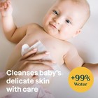 Attitude Baby Wipes Unscented Sensitive Skin With Oat 72 Count  6 Pack 