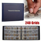 240 Pocket Coin Storage Book Collection Album Folder Money Holder Organizer 8x6 