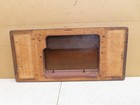 Vtg Antique Singer Treadle Sewing Machine Wood Table Top Cover Cabinet Part