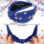 1pc 4th Of July Headband Independence Day Blue 1 Count  pack 1  