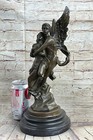 Gift Decor Marble Bronze Sculpture Angel Psyche And Eros Statue Figure