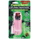 Hot Police Pepper Spray 1 2oz Pink Keychain Magnum Safety Lock Defense Security 
