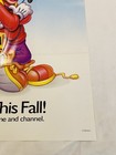 Disney Goof Troop Original 25x39 5 Promo Poster Vintage Walt Disney Goofy