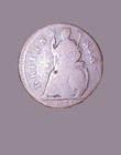 1675 Charles Ii Great Britain Farthing Very Good Ag Coin
