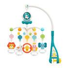 Musical Crib Mobile Bed Bell Kid Music Box Rattle Toy Light For 1-12 Months Baby