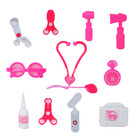 Toy Medical Kit Kids Pretend Play Doctor Kit Playset Carrying Case 11 Pcs