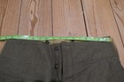 Vintage 1950s Ww2 Wool Trousers Mens 31x27 Green Brown Military Army Paratrooper