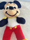 Vintage 1950s Walt Disney Mickey Mouse Plush Toy 15  California Stuffed Toys  usa