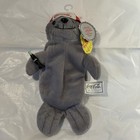 Vintage 1997 Coca-cola Seal In Baseball Cap Collectible Bean Bag Plush 