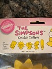 Vintage 1990 Wilton The Simpsons Cookie Cutters Set Of 5 Cutters New Sealed