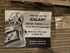 The Movieland Touch Kalart Film Editor-viewer 8 Mark Ii In Original Box