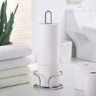 Heavy Gauge Toilet Paper Holder Stand     Freestanding Tissue Roll Storage For    