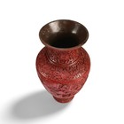 Antique Chinese Carved Cinnabar Vase