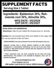 10 Cock Strong King Male Booster Pills Extreme Enhance For Him her  Toro Xxxp