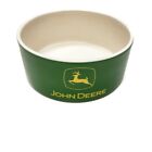 John Deere Tractor Farm Encore Dog Cat Food Bowl Ceramic Size Small 5 5  X 2 5 