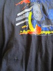 Vng 91 Ghost Rider Danny Ketch Flames W dayglo Colors Comic Images  Xl Tee Vg