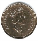 1997 Canada Proof Like One Dollar Loonie Coin 